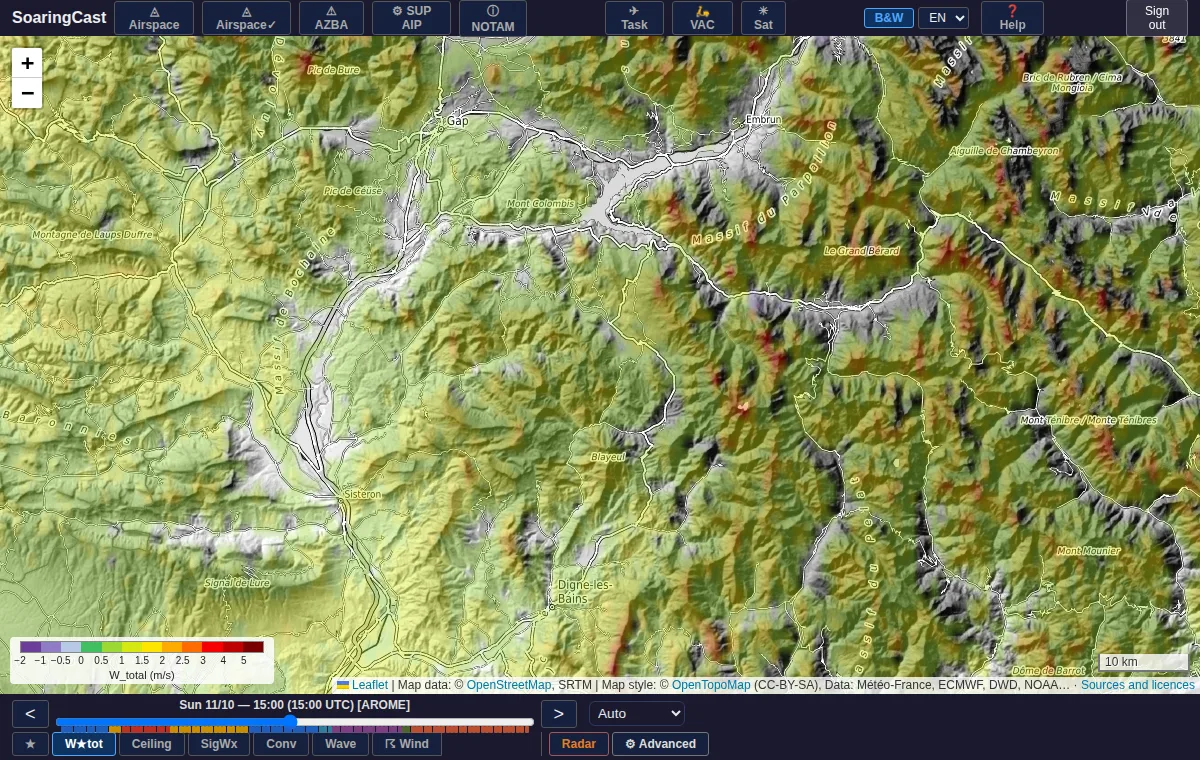 W★rlf: terrain lift, and how it joins thermals